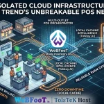 Ultra Z POS operating on an isolated cloud infrastructure framework for Value Trend International's multi-outlet retail network.